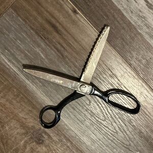 Vintage Wiss Pinking Shears Scissors 7.5 inch Newark NJ USA HG102